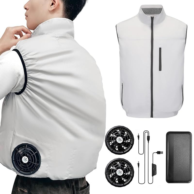 ファッション [ZHICHUAN] 空調作業服【2025革新 超軽量 ・ 薄型