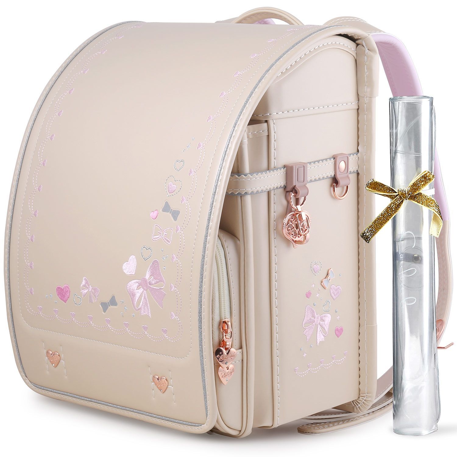 新作 ランドセル 6年保証 おまけ付き リボン結び&刺繍 女の子 - メルカリ