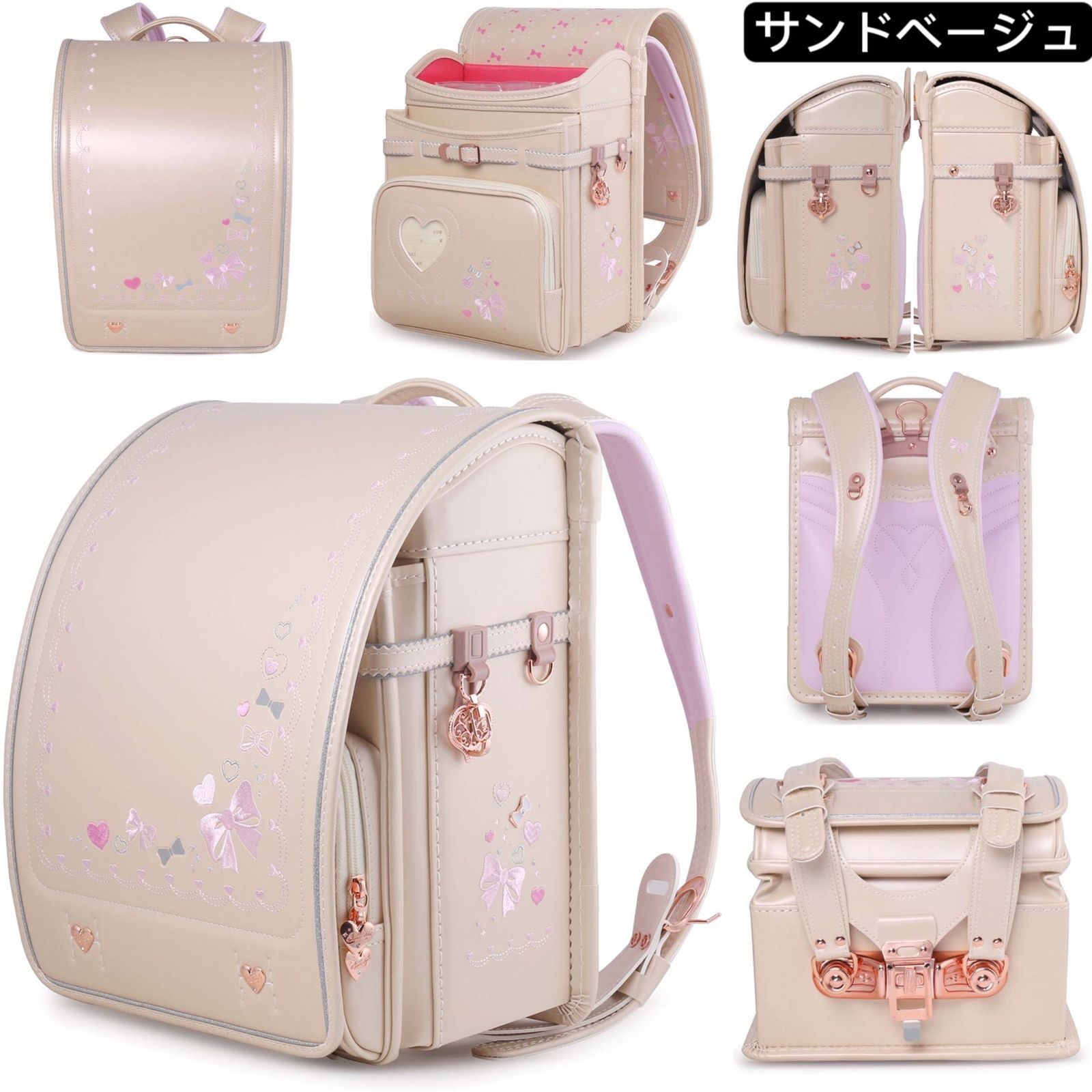 新作 ランドセル 6年保証 おまけ付き リボン結び&刺繍 女の子 - メルカリ