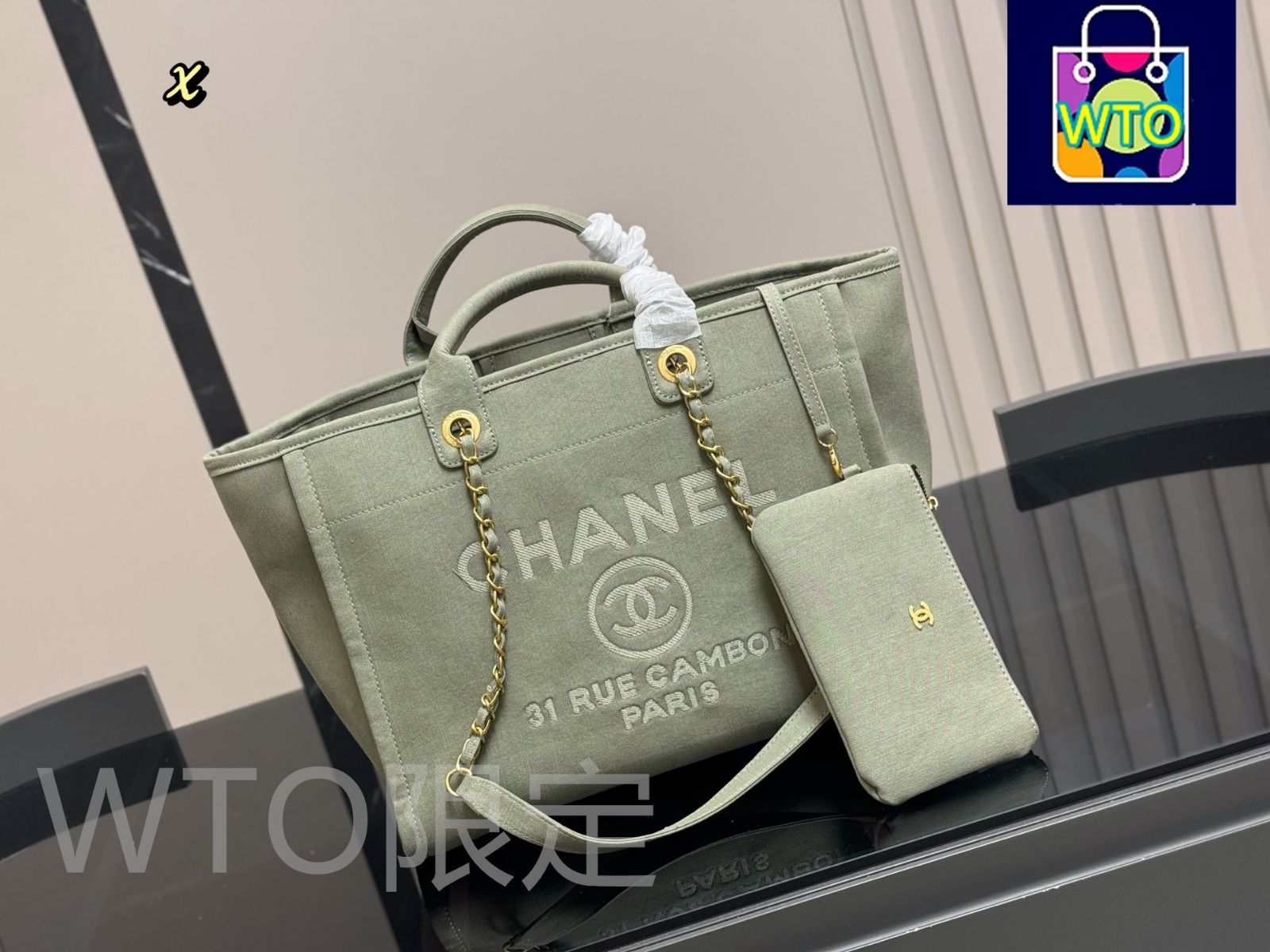 今日 Chanel デニム ビーチバッグ～ 在庫 の な価格です WT 0輸入 WTO輸入2