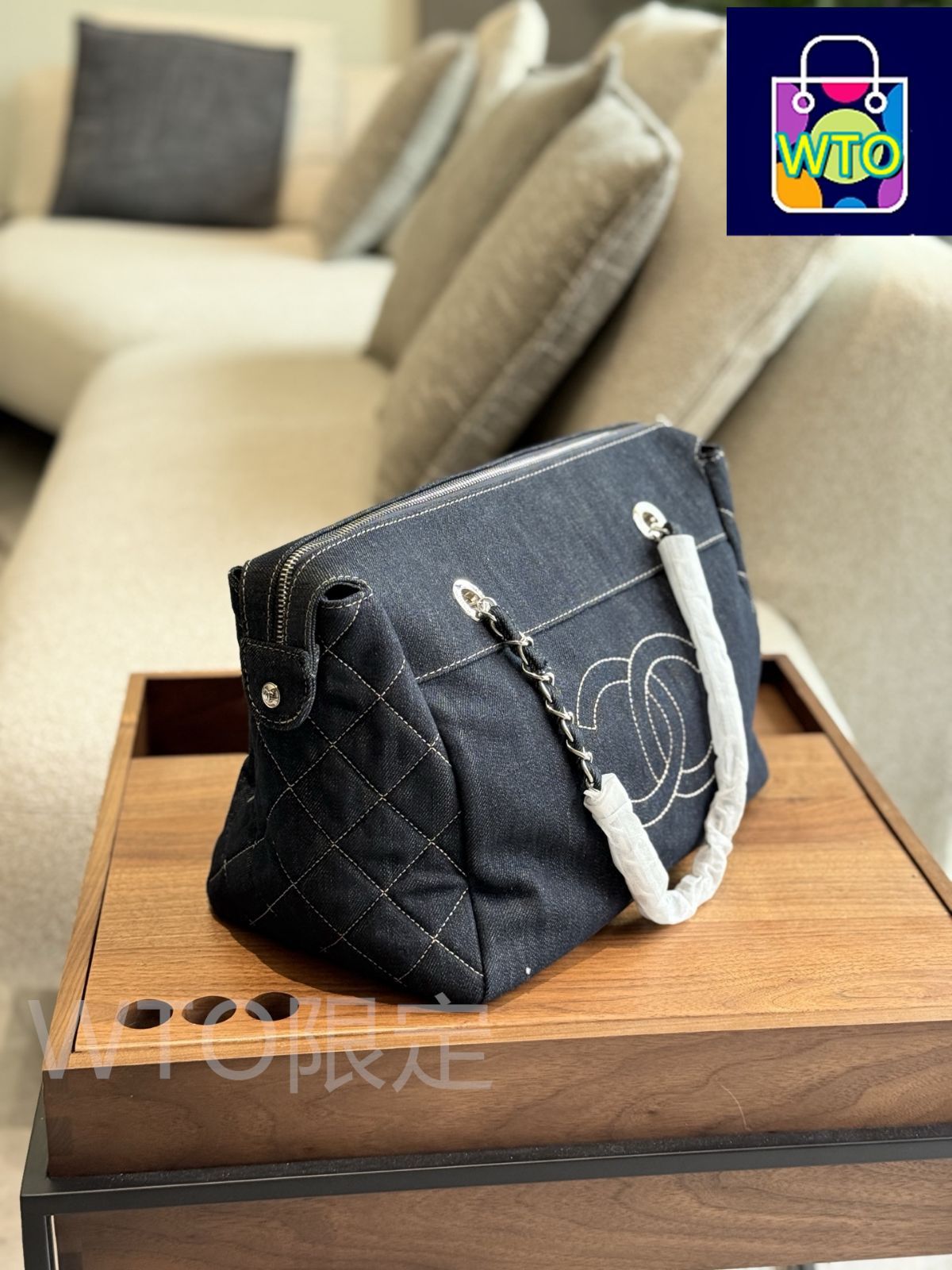 ヴィンテージデニムバッグ～