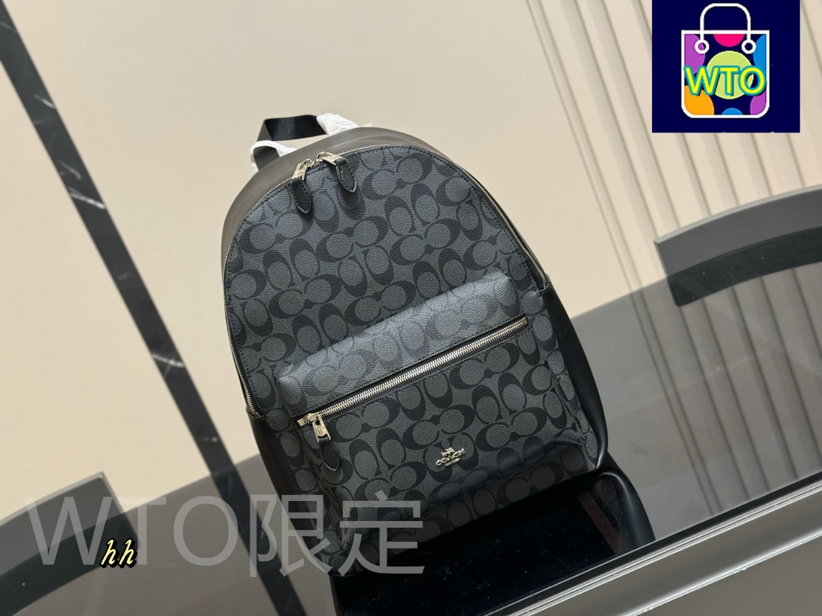 今日 COACH ダブルジップ ツーコンパートメント メンズラゲバッグ WT 0輸入 WTO輸入2