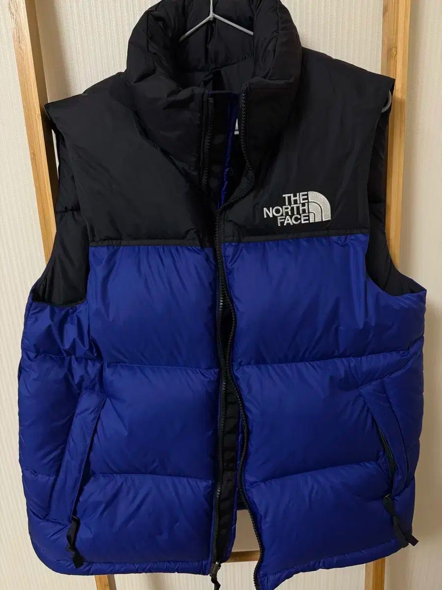 THE NORTH FACE ダウンベスト ブルー Mサイズ