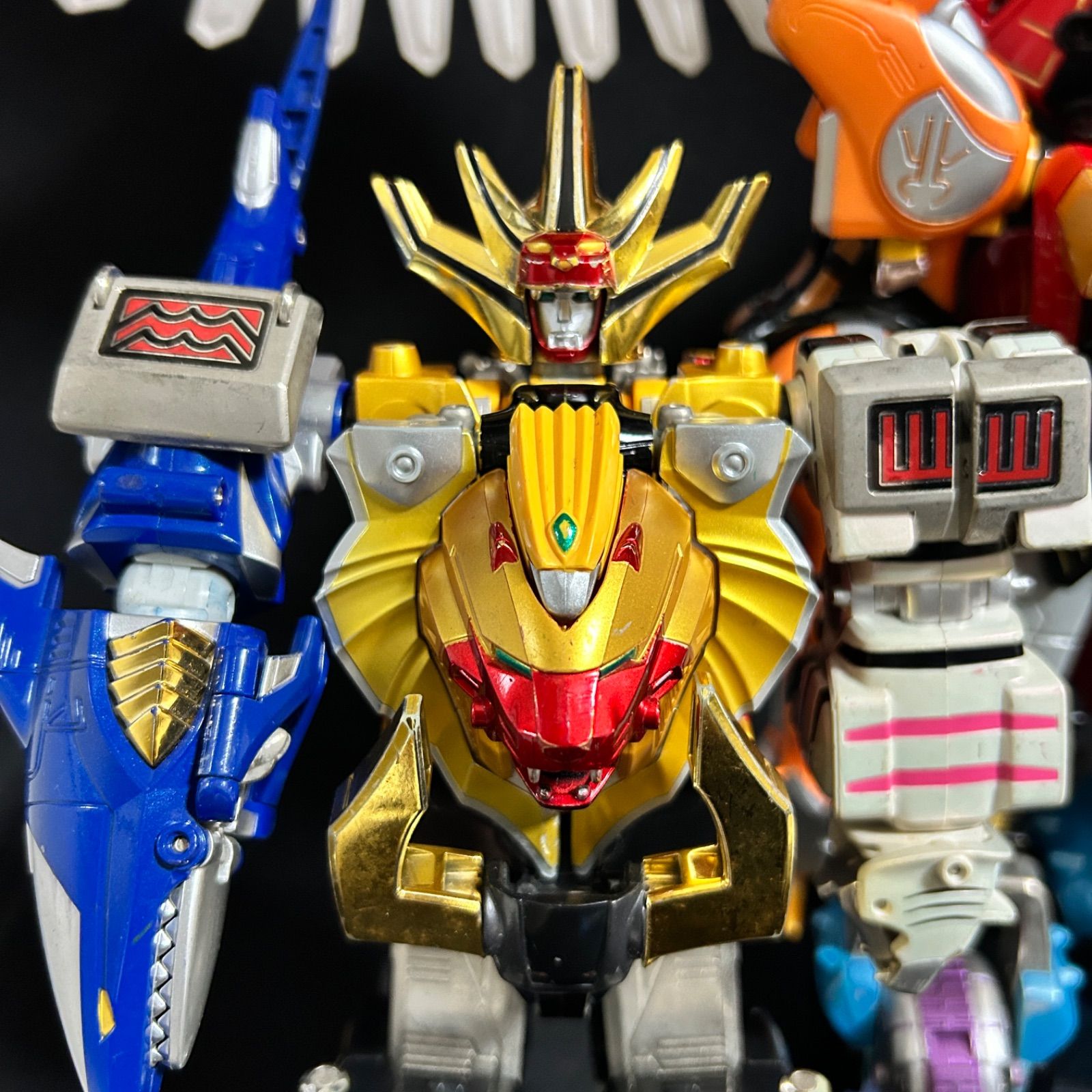  DX パワーアニマルシリーズ ガオレンジャー ガオイカロス ガオキング ガオゴッド ガオゴリラ フィギュア おもちゃ 戦隊ヒーロー キャラクター玩具