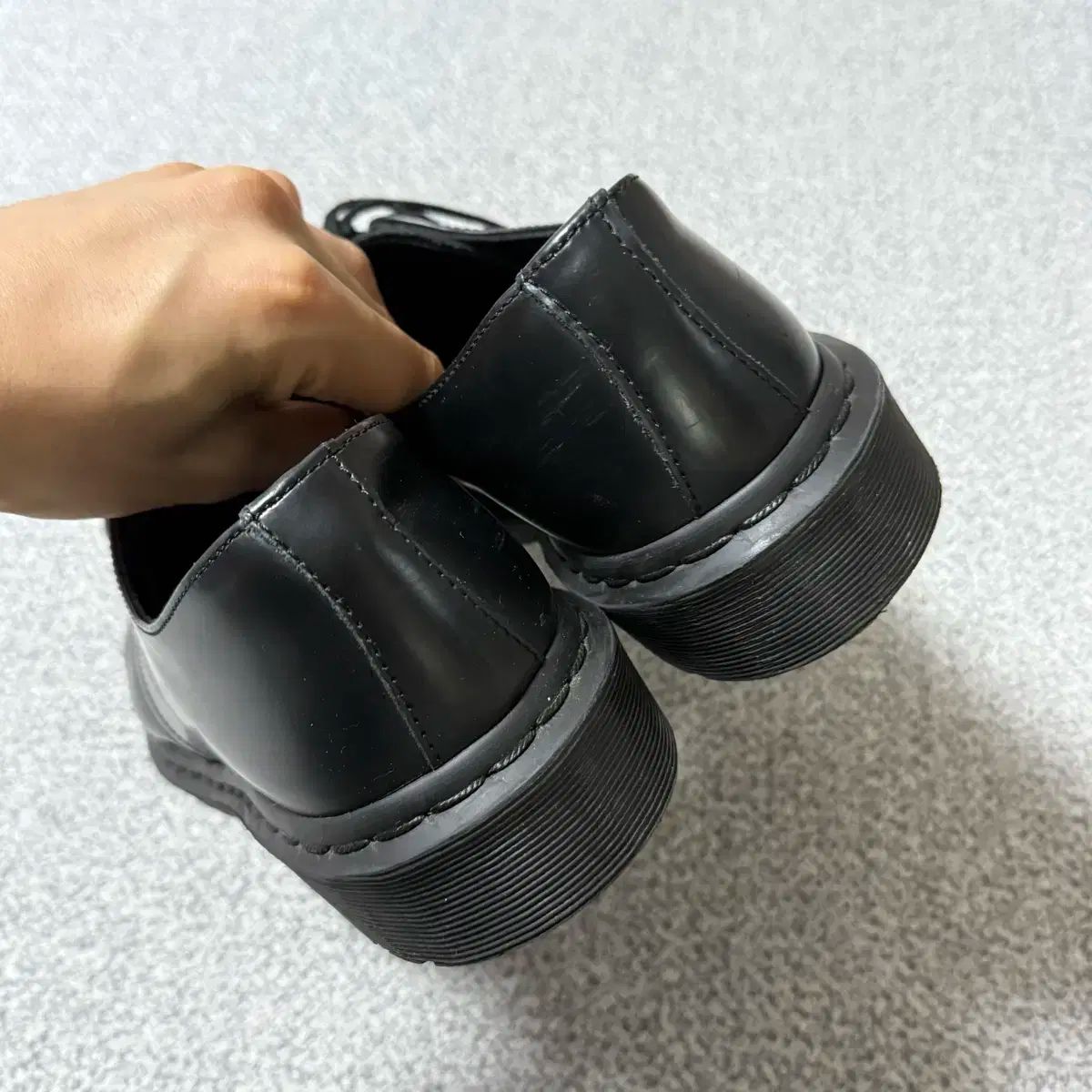  DR MARTENS ドクターマーチン 1461 モノ ブラック UK 8 270 ローファー ブーツ 革靴