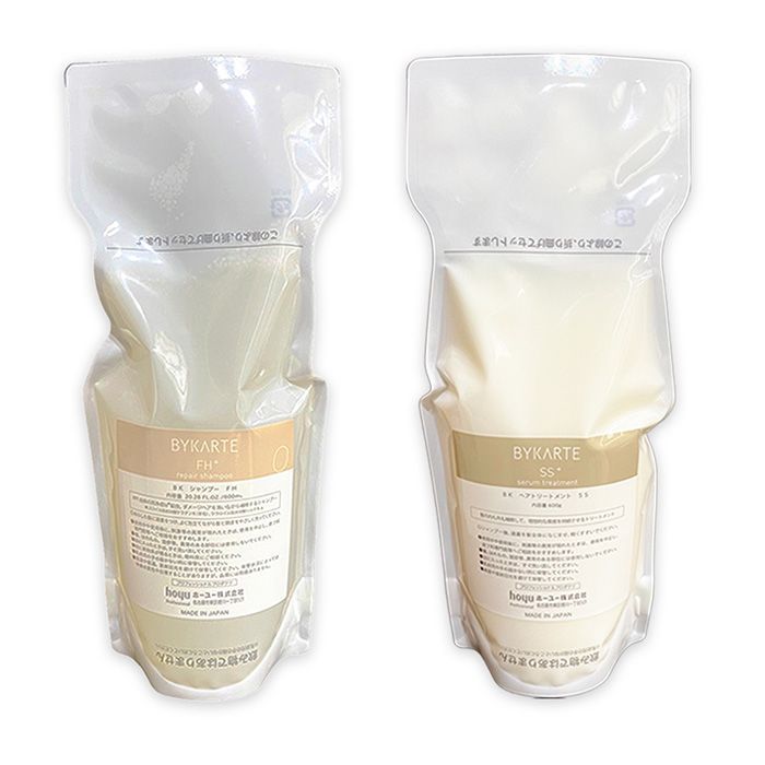 バイカルテ シャンプー FH 600 ml トリートメント SS g セット