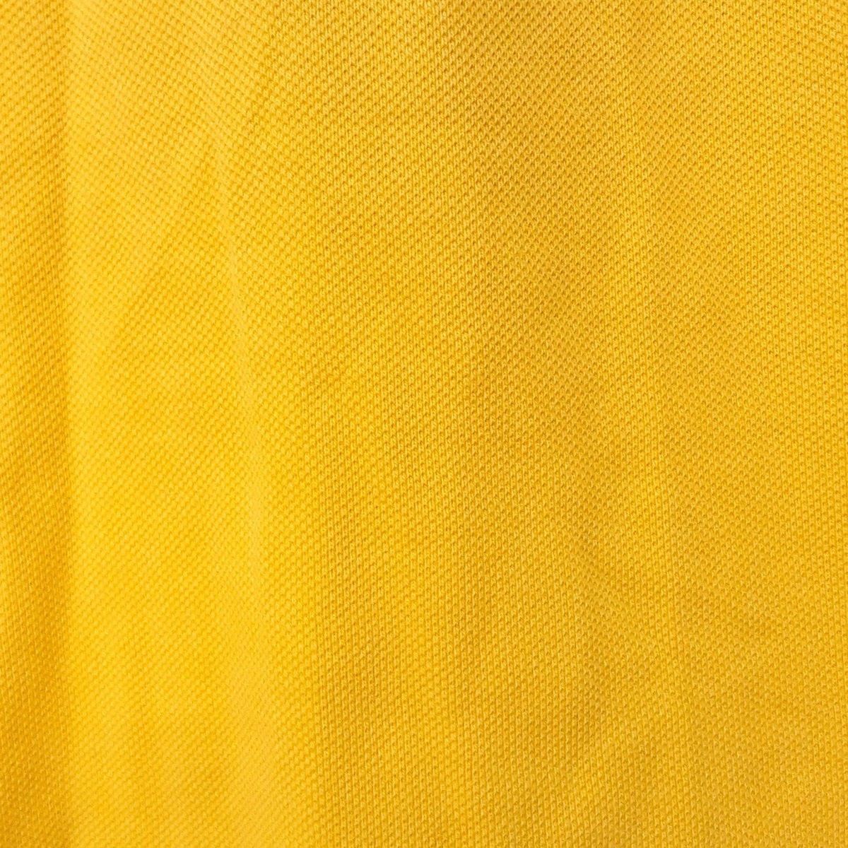  BURBERRY BRIT バーバリーブリット 半袖ポロシャツ サイズXL レディース イエロー 半袖 ポロシャツ