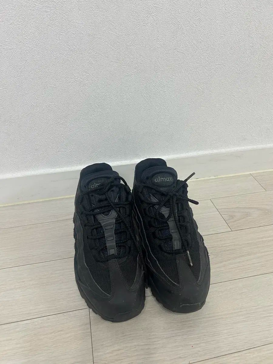 ナイキ エアマックス 95 オールブラック 250