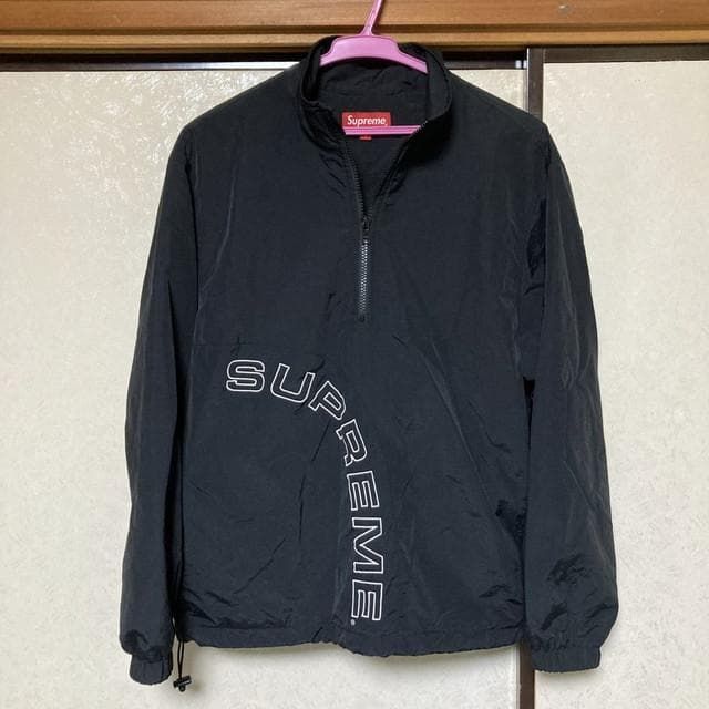 メンズ 最終SALE✨Supremeシュプリーム 18ss アノラック ナイロン 黒