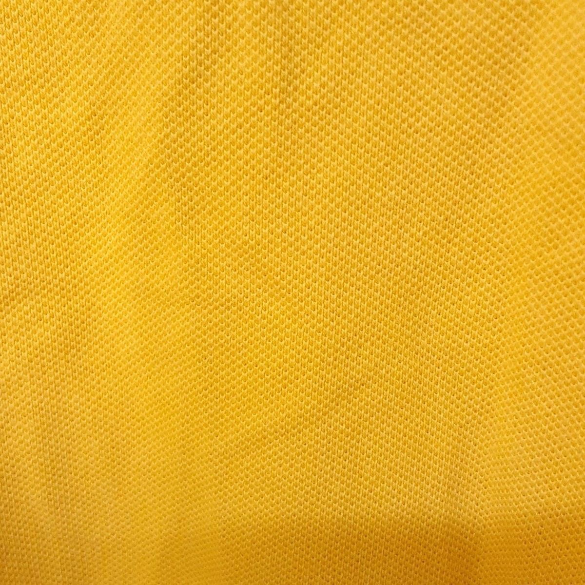  BURBERRY BRIT バーバリーブリット 半袖ポロシャツ サイズL レディース イエロー 半袖 ポロシャツ