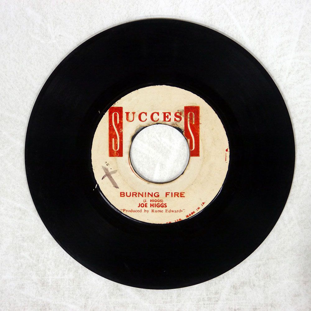ジャマイカ盤 JOE HIGGS/BURNING FIRE/SUCCESS NONE 7 □ - メルカリ