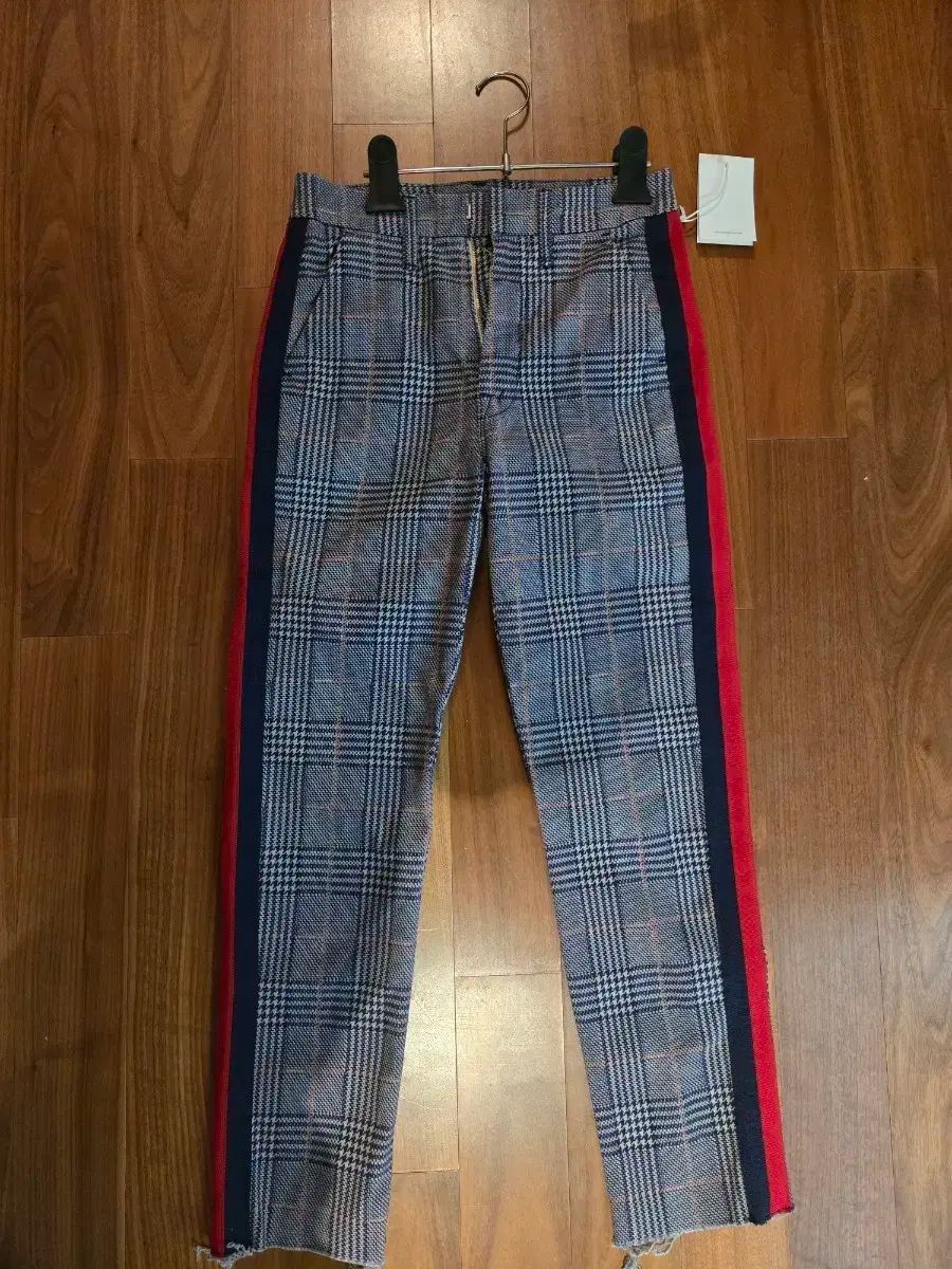 MOTHER マザー チェック ストライプ パンツ 23