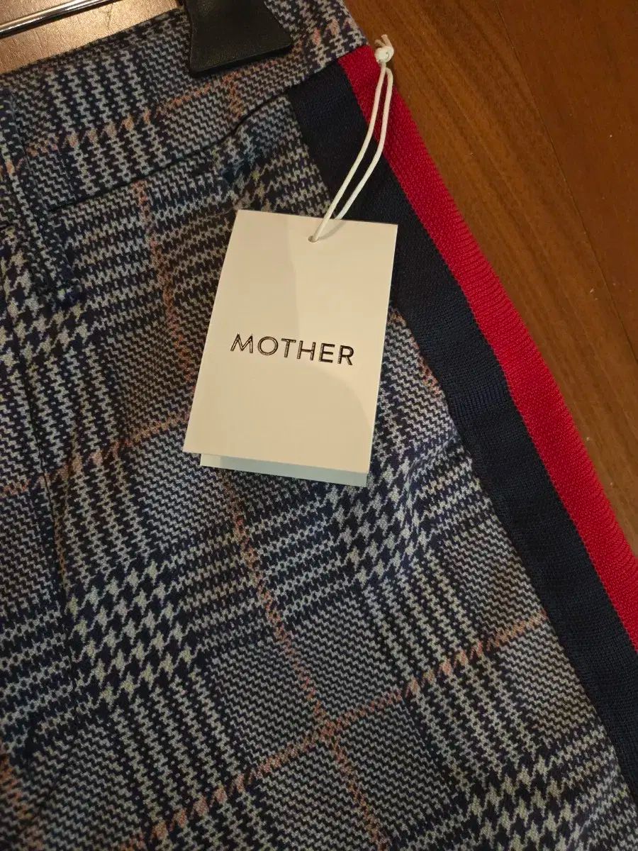 MOTHER マザー チェック ストライプ パンツ 23