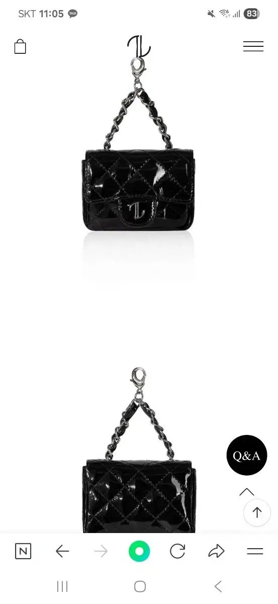 THE LAURENT ミニバック バッグチャーム