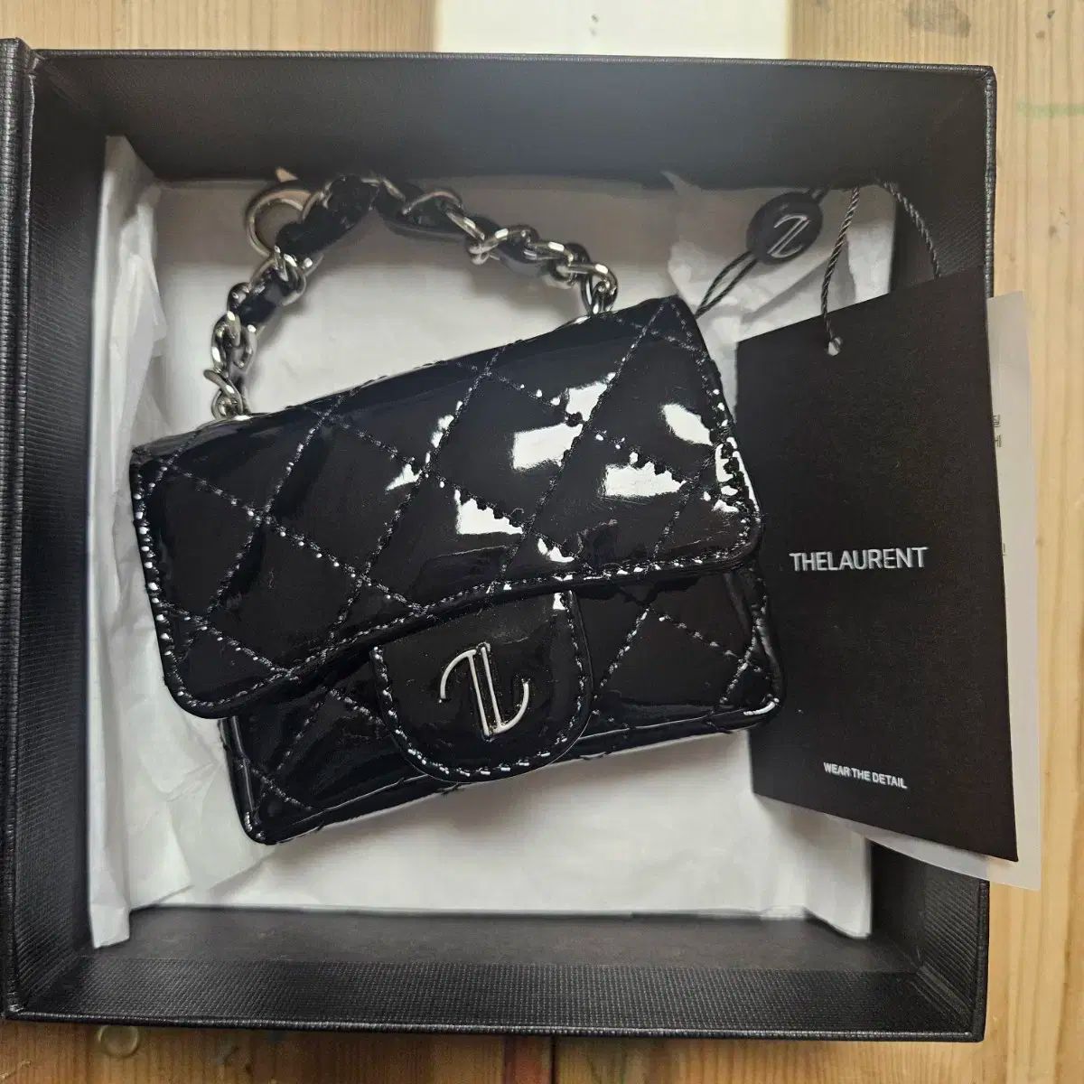  THE LAURENT ミニバック バッグチャーム クラッチバッグ バッグ