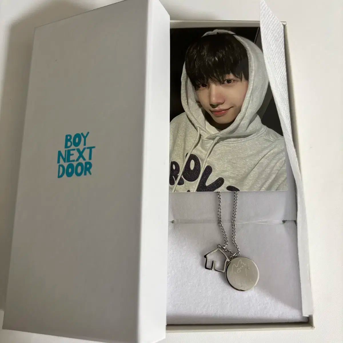 ミョン・ジェヒョン ネックレス 1周年 BOYNEXTDOOR(ボイネク) トレカ