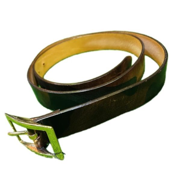 ROCK DUDE ロックデュード ゴルフ メンズ ベルト 13 519000 牛革 定価20 900円