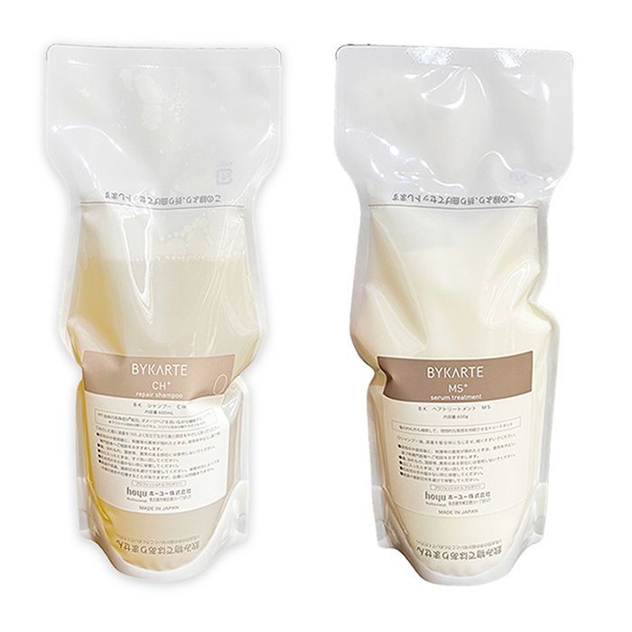 バイカルテ シャンプー CH 600ml トリートメント MS 600g セット