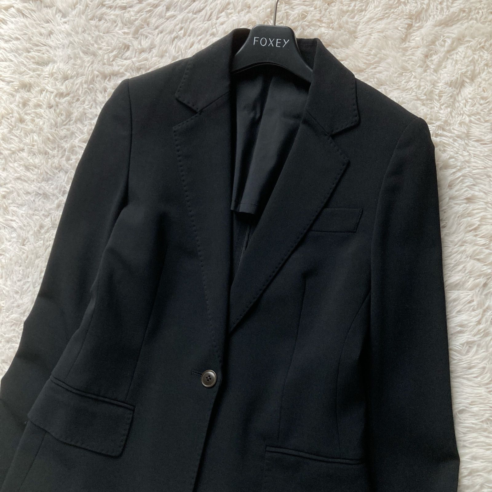 theory セオリー ブラック 美品 テーラード 【公式通販】