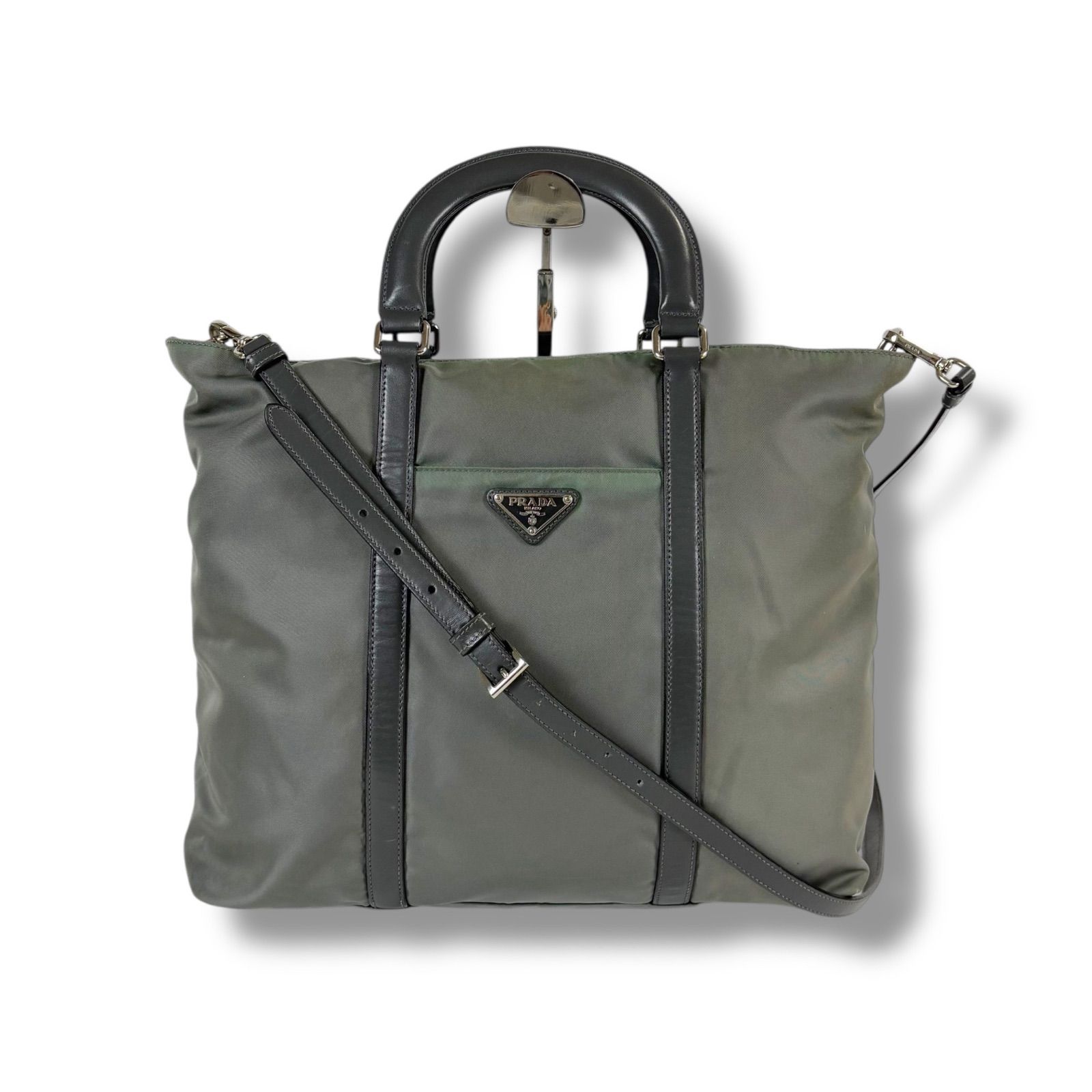 プラダ PRADA 2WAY トートバッグ ショルダーバッグ テスートナイロン 