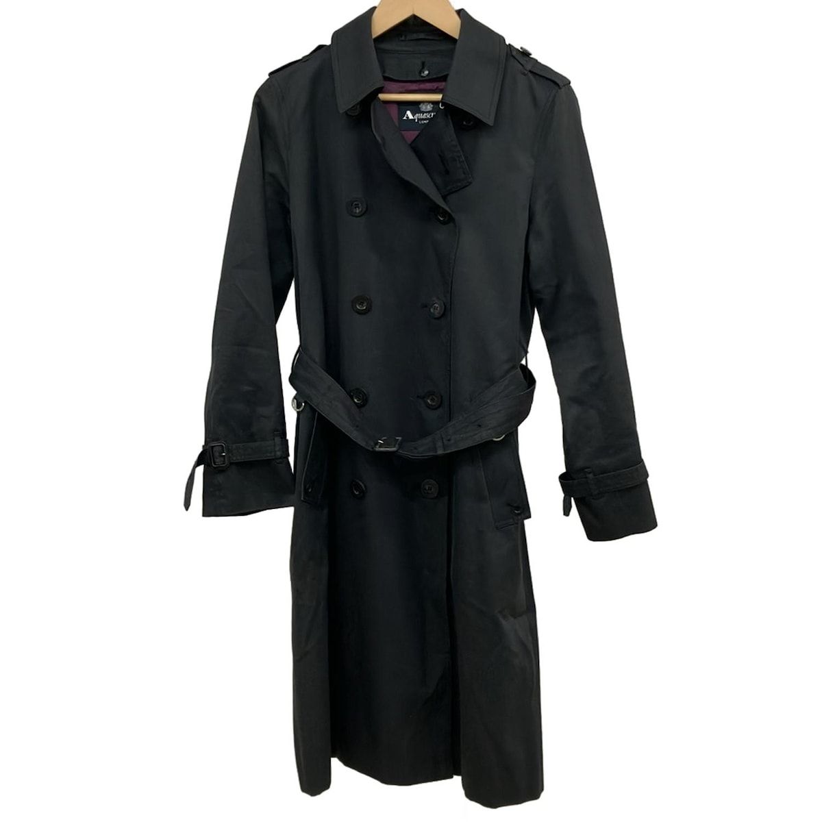 美品 Aquascutum ライナー付き トレンチコート 6F Aquascutum(アクアスキュータム) トレンチコート サイズ6F レディース