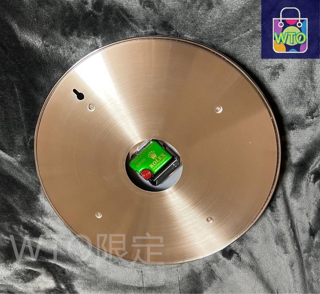 リプロダクト品 ROLEX希少品 ロレックス 金 緑 デイトナ 掛け時計-WTO