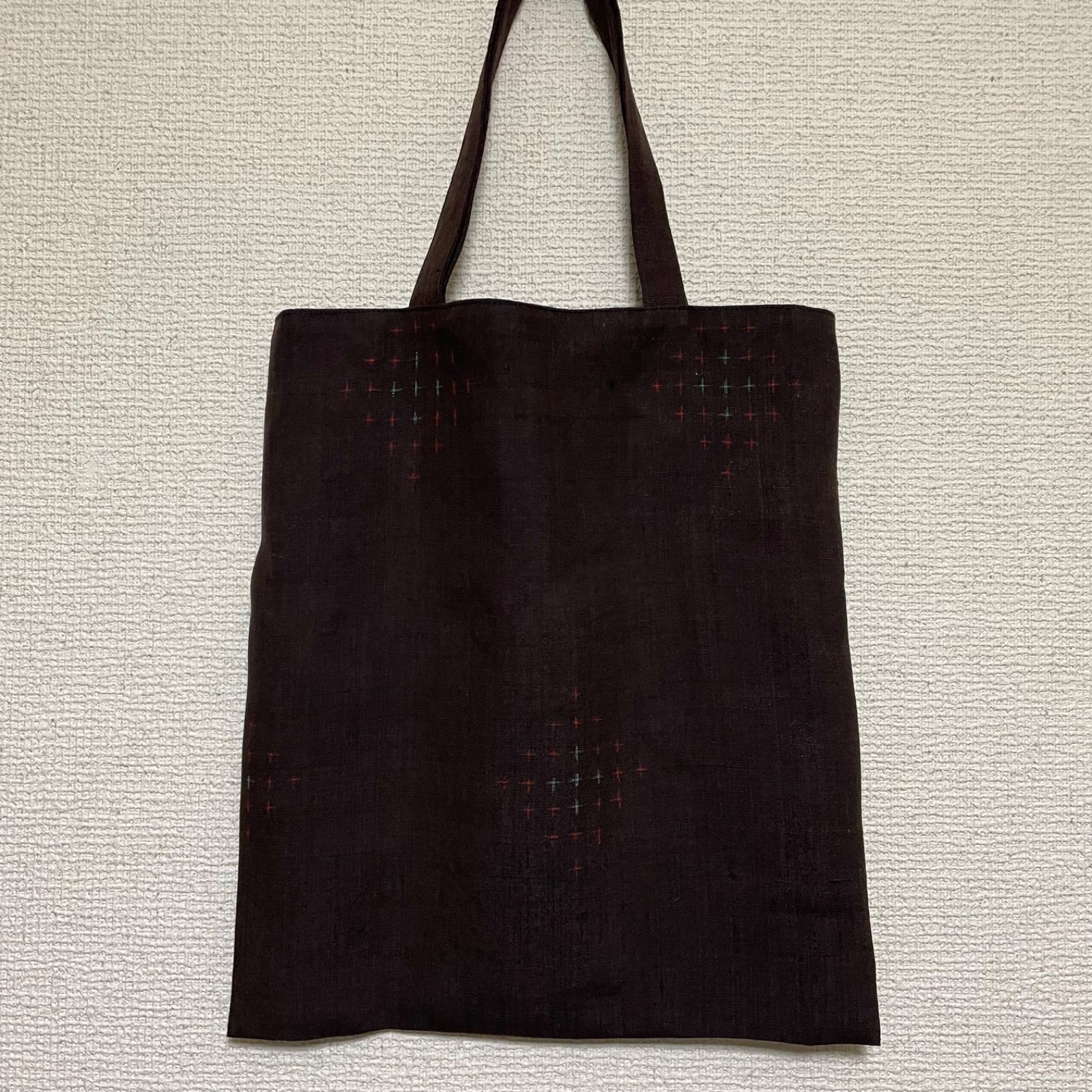 ︎本場結城紬 着物リメイク茶道ドレス