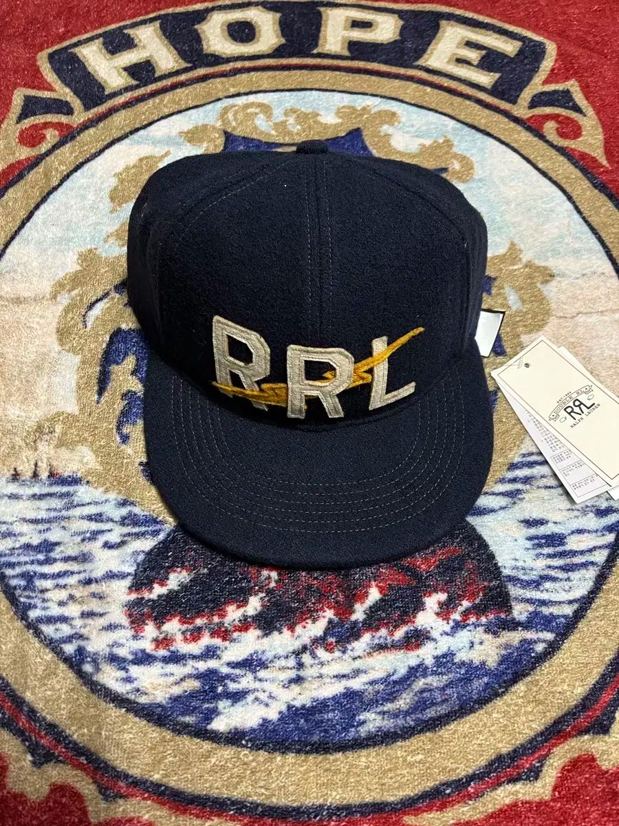 RRL アプルリー ウール ブレンド フェルト ベースボールキャップ