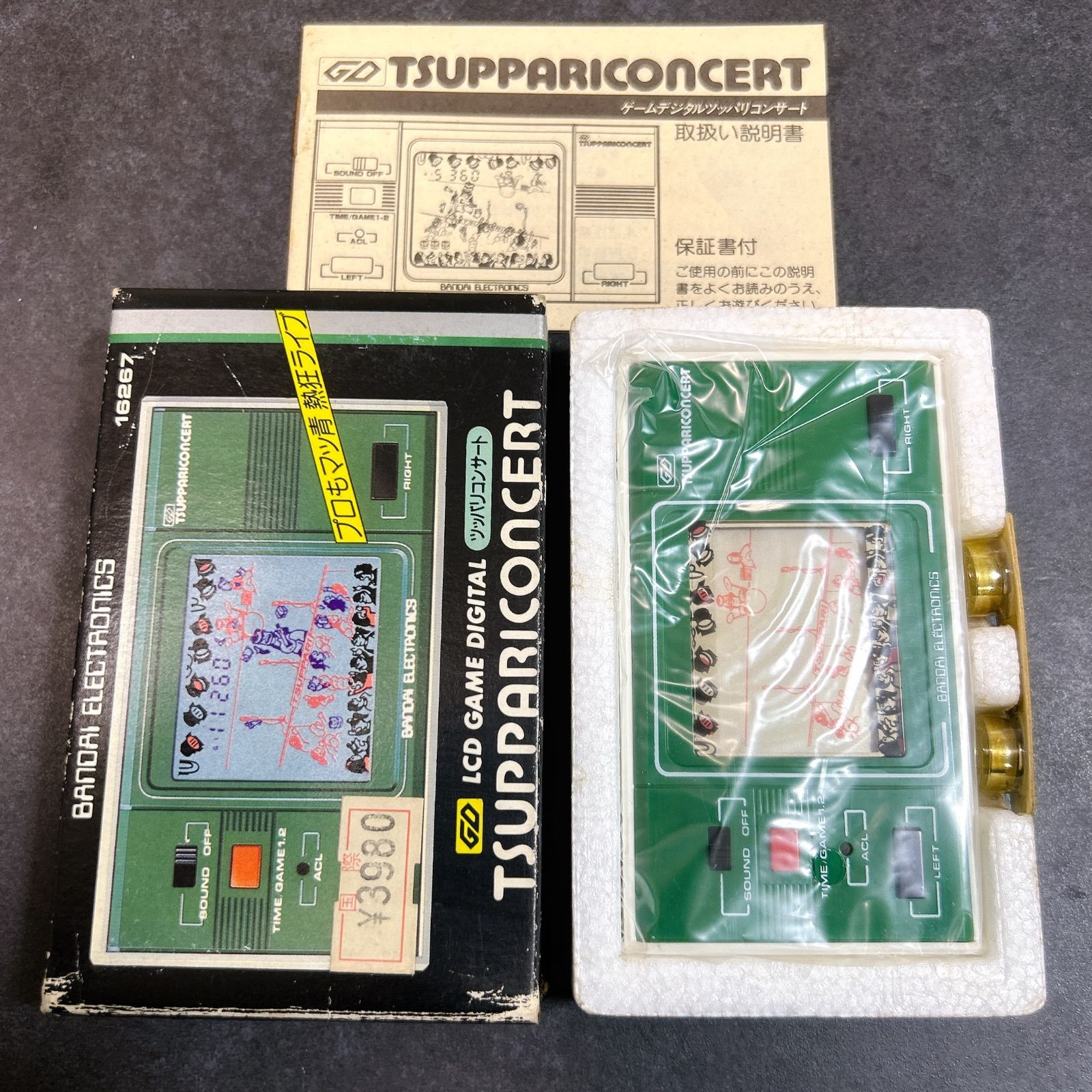 LCD ツッパリコンサート 旧バンダイ ゲーム機