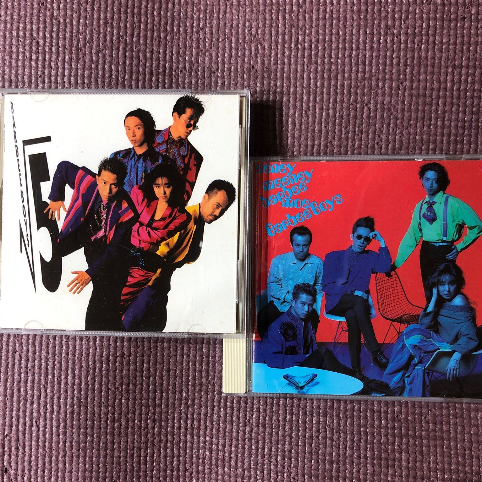 BARBEE BOYS アルバム2点 ⬜『√5』（ルートファイブ） 🟥『eeney