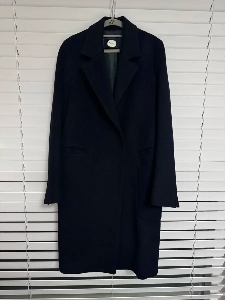 正規品 DEWL ウール コート - ブラック (55サイズ)