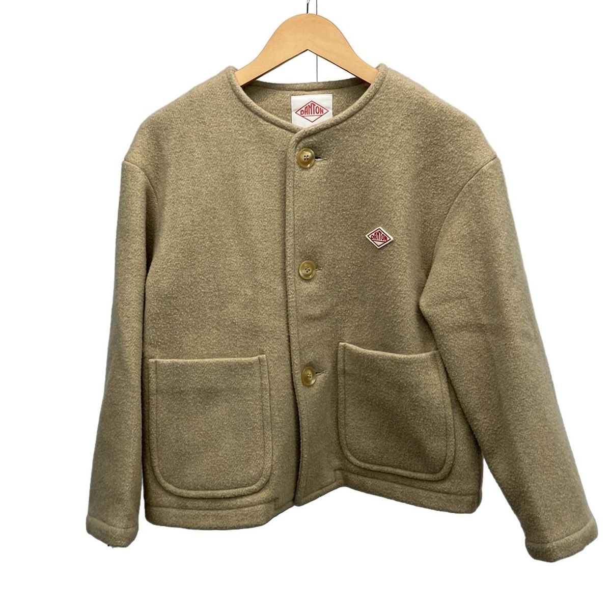 DANTON(ダントン) ブルゾン サイズ34 S レディース - ベージュ 長袖/秋