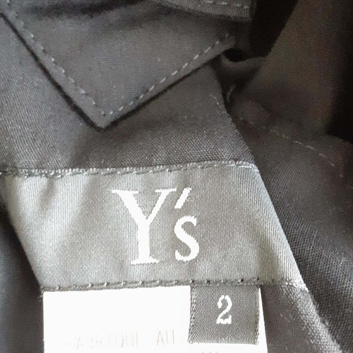 Y's(ワイズ) 巻きスカート サイズ2 M レディース美品 - 黒 ロング