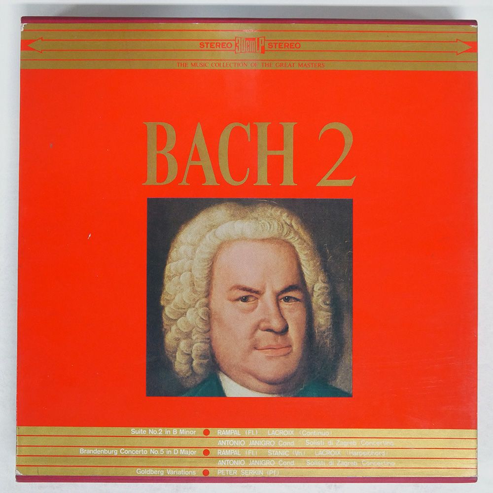 国内盤 アントニオヤニグロ/バッハ 管弦楽組曲 他/RCA RED SEAL