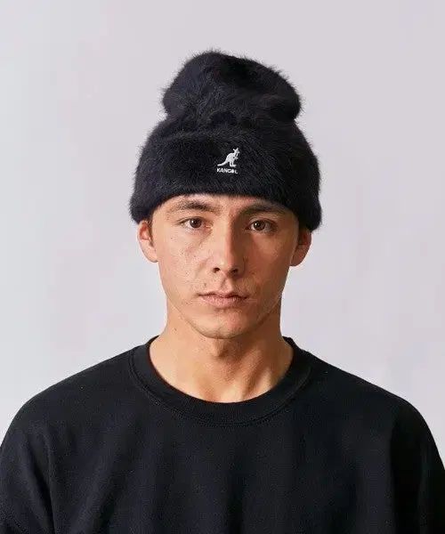 ユニセックス カンゴール ファーゴーラ カフ ビーニー アンゴラ 防寒 帽子