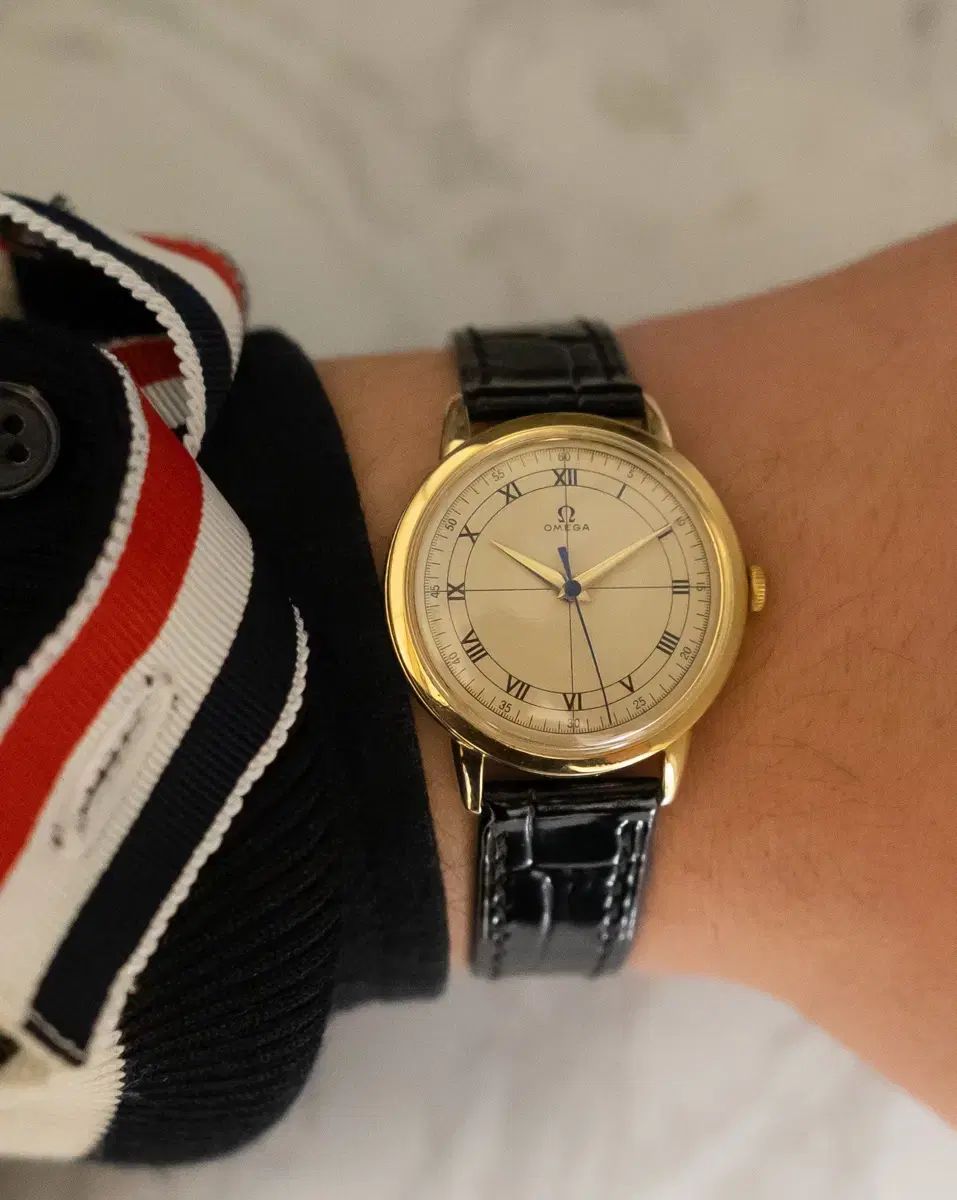 OMEGA オメガ 14 K 金丸のまま オートマチック ヴィンテージ 時計