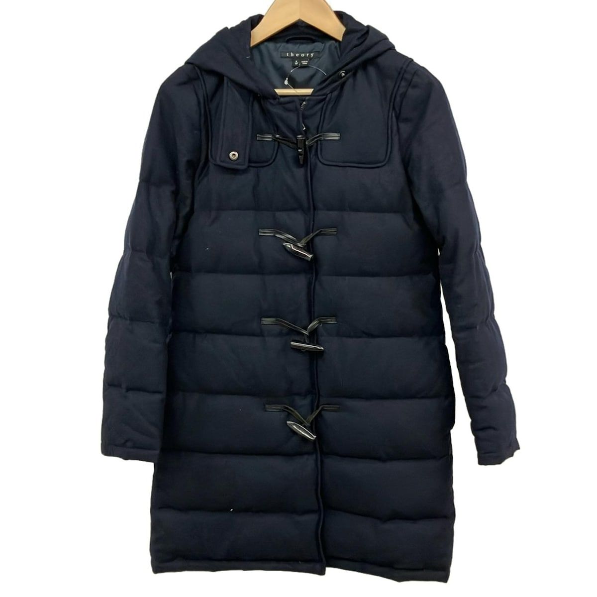 theory(セオリー) ダウンコート サイズP/TP レディース - ダーク