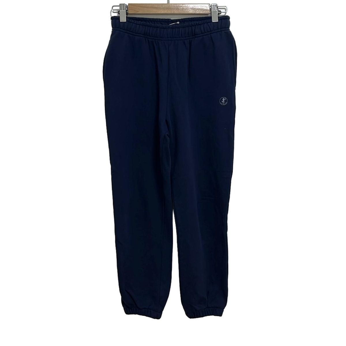 SAVE THE DUCK セイブザダック パンツ サイズS レディース - ネイビー フルレングス 刺繍 ウエストゴム