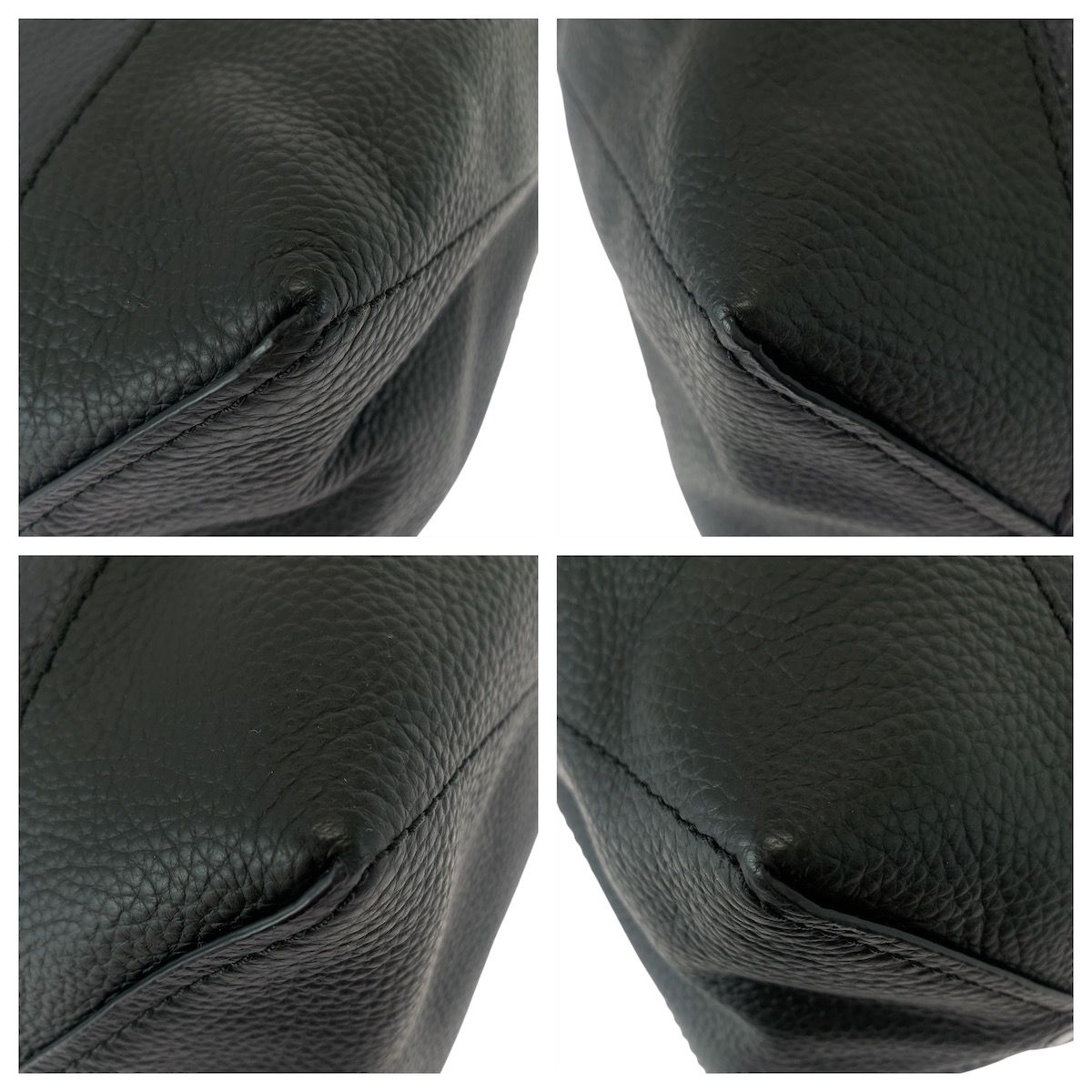 美品 COACH コーチ ブラック 黒 レザー M1761 F23248 トートバッグ