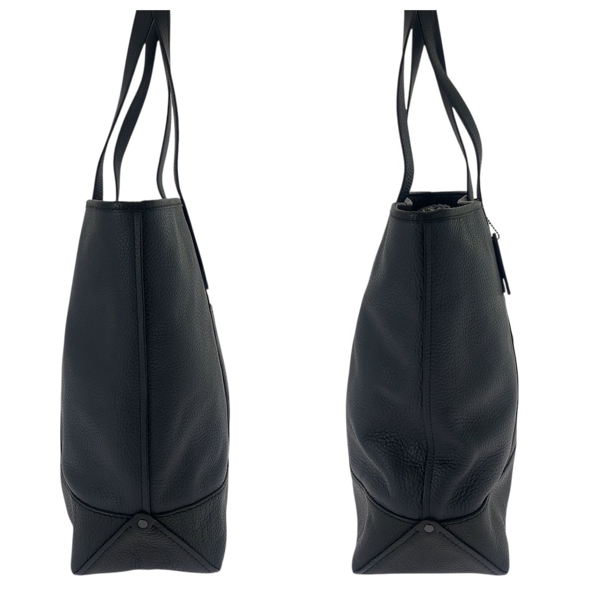 美品 COACH コーチ ブラック 黒 レザー M1761 F23248 トートバッグ