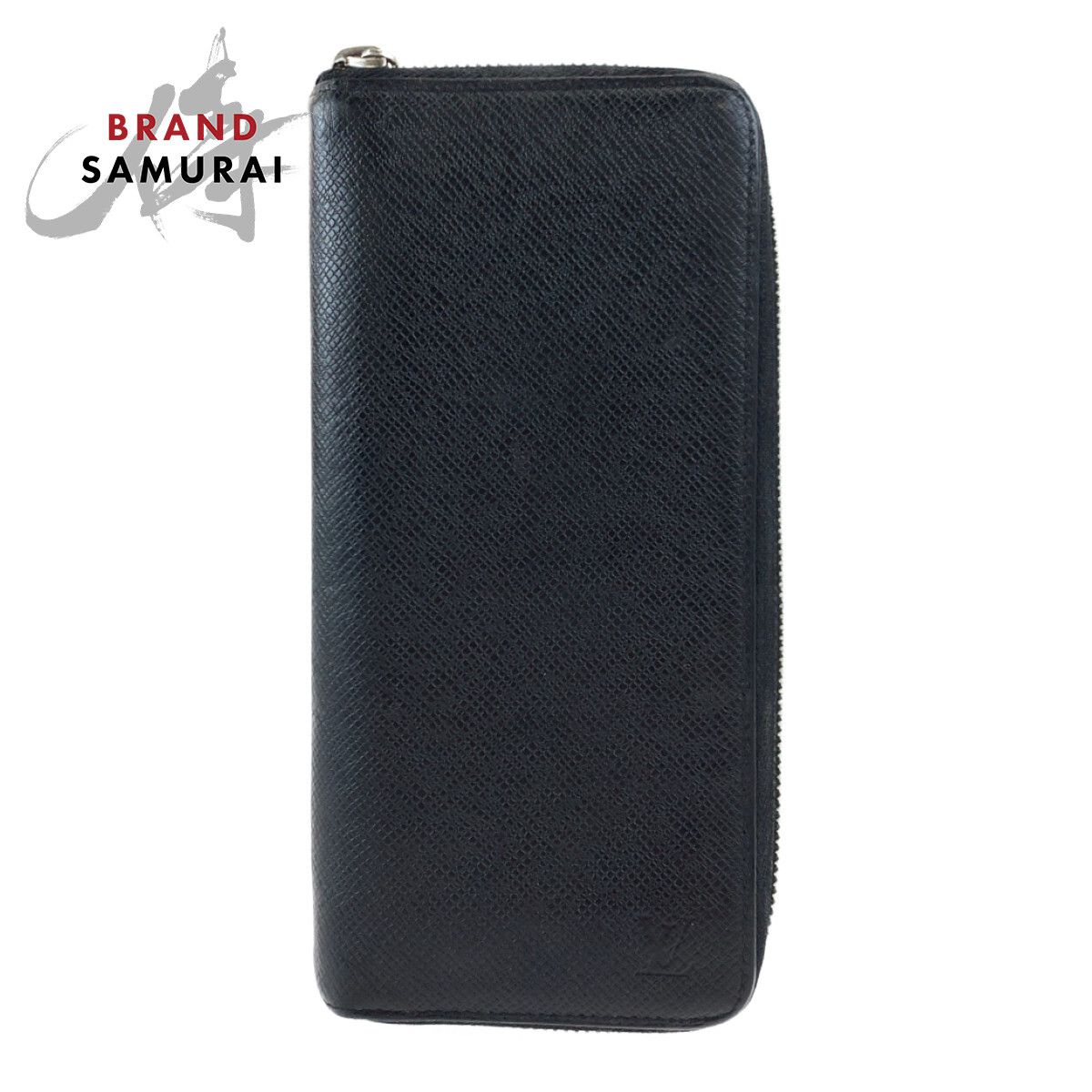 LOUIS VUITTON ルイヴィトン タイガ ジッピーウォレット ヴェルティカル アルドワーズ ブラック シルバー金具 レザー M 30503 長財布 506384