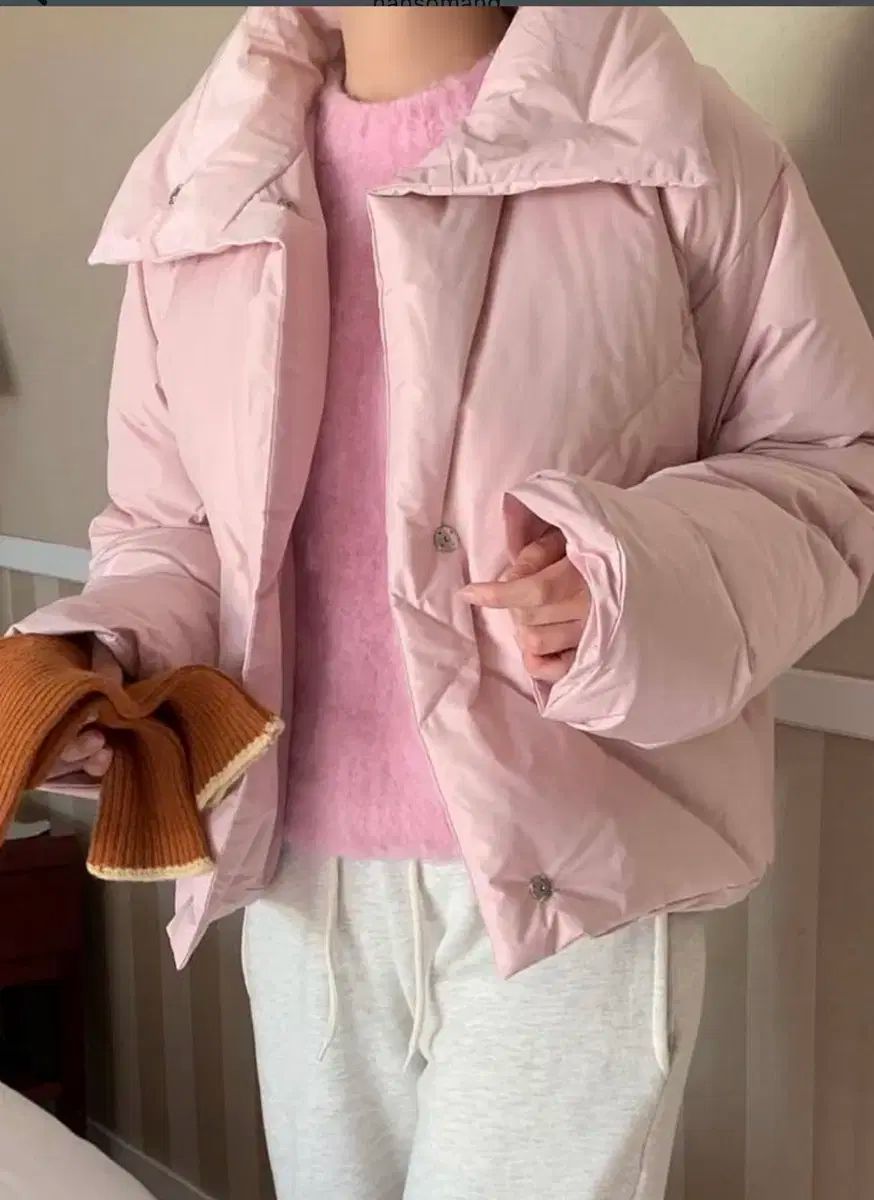 더위시 ピンク ショートダウン