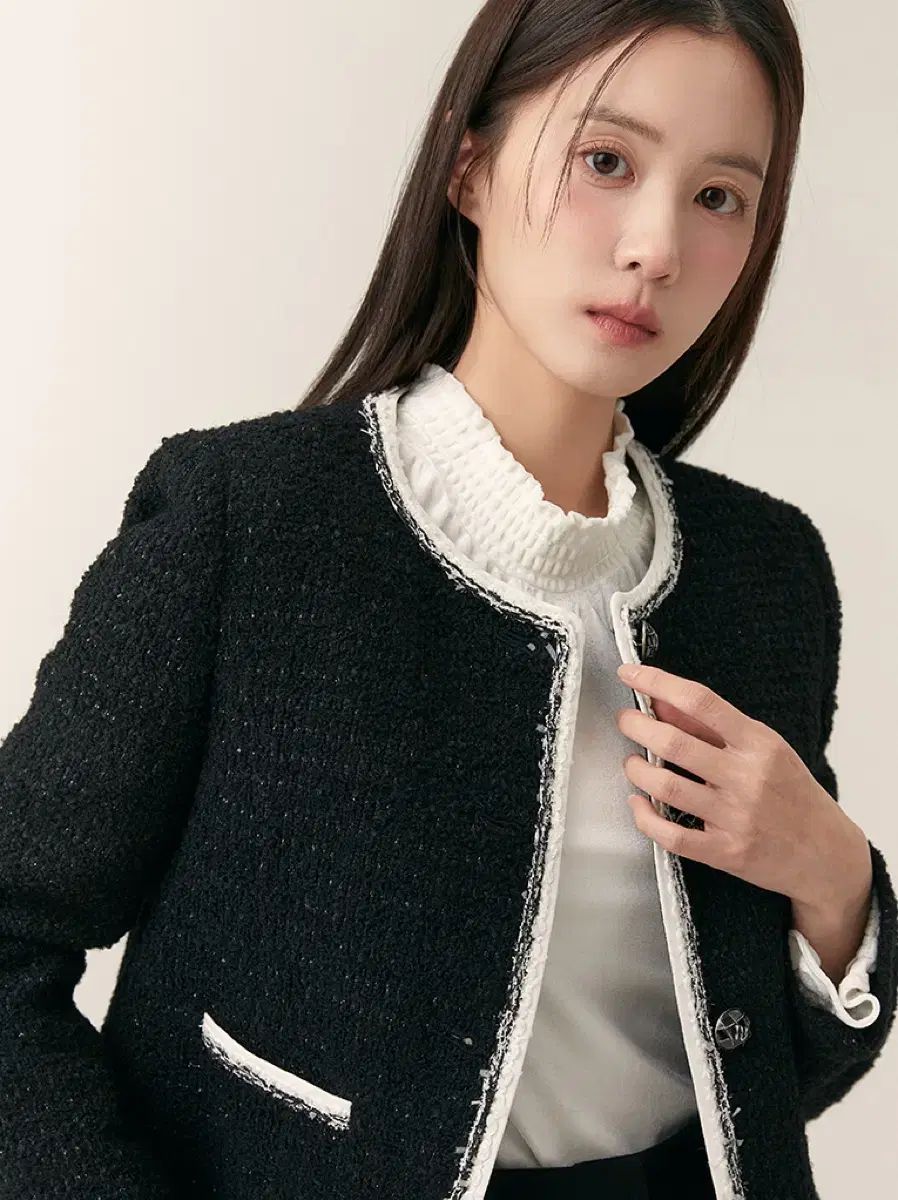 ロエム ミニ ツイード セットアップ ジャケット スカート