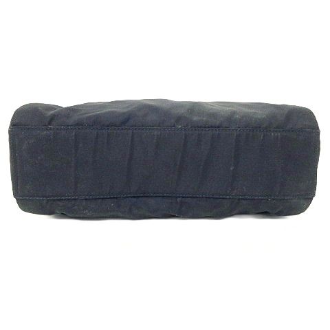  プラダ PRADA テスートナイロン チェーンショルダーバッグ 三角プレート ロゴ 紺 ネイビー AA A 1117 その他 トップス