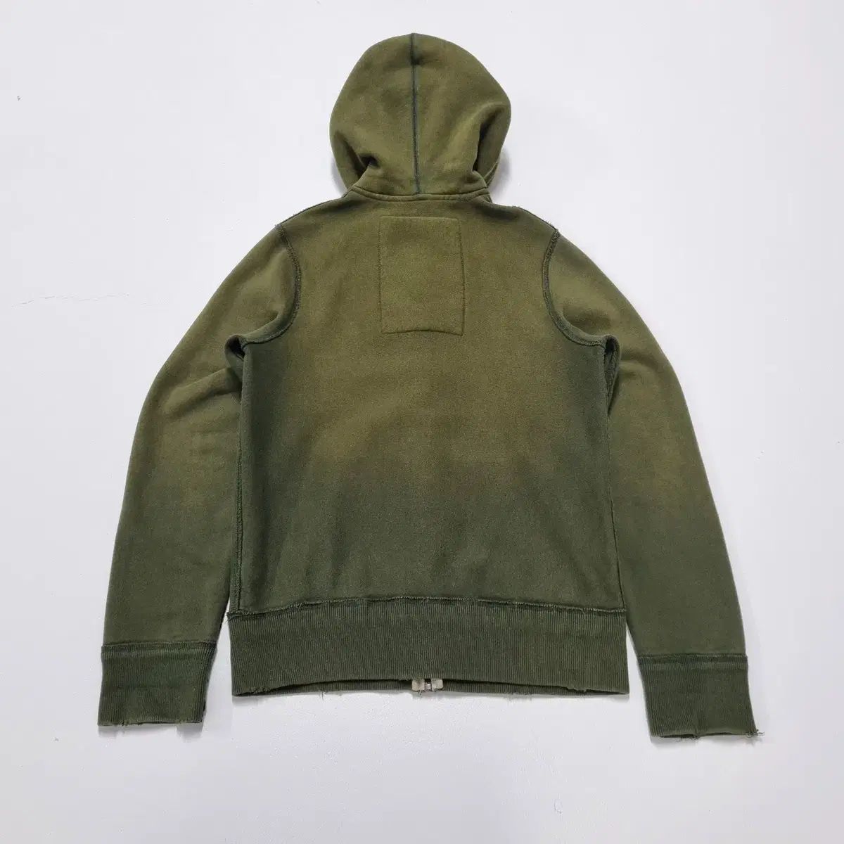 ヴィンテージ Abercrombie アバクロンビー ダメージ サンフェード フーディー - S スクール ストリート