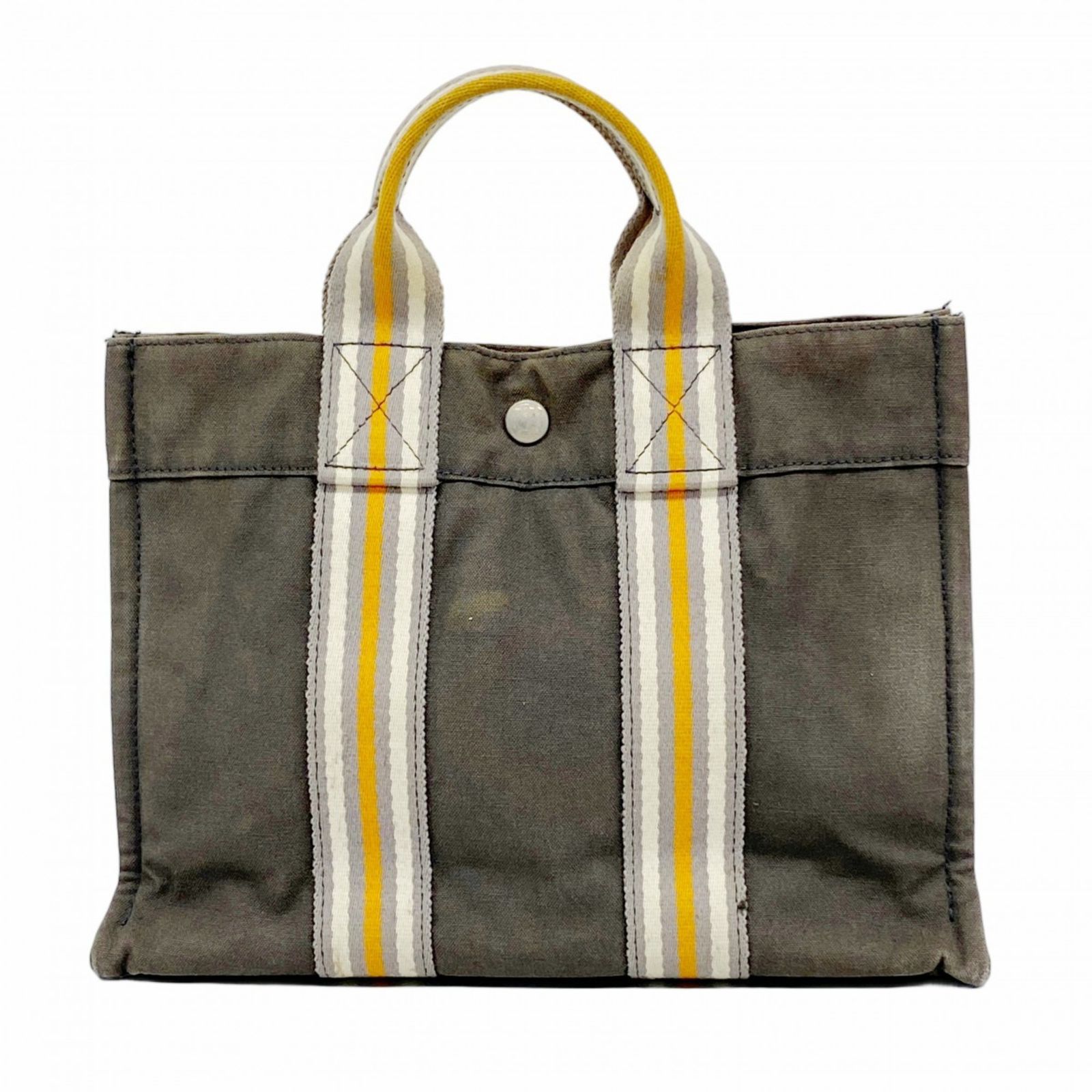 エルメス(Hermes) エルメス ハンドバッグ フールトゥPM キャンバス 