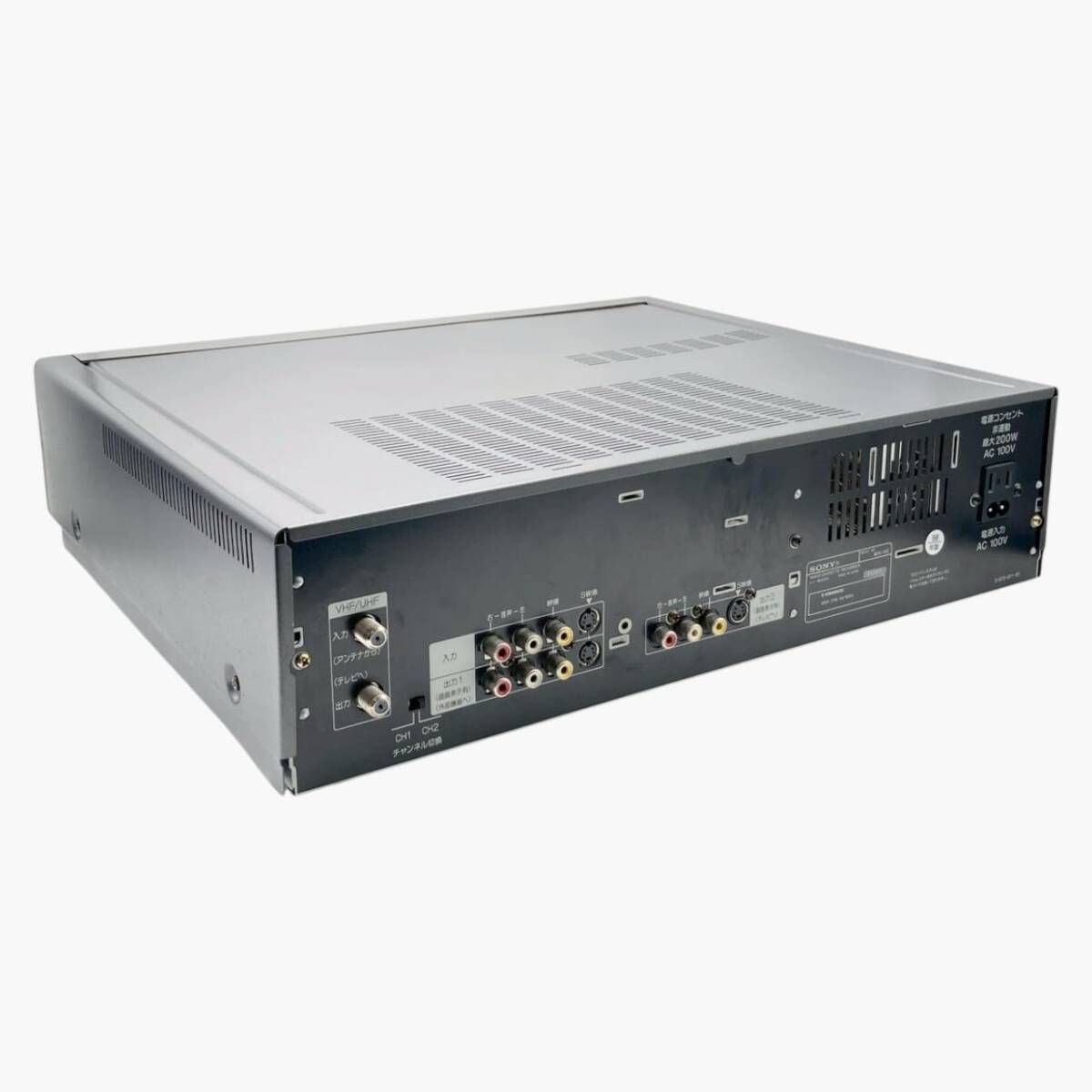  SONY VHSハイファイ ステレオハイエイトビデオデッキ WV H 5 251232 VHS ビデオデッキ プレーヤー
