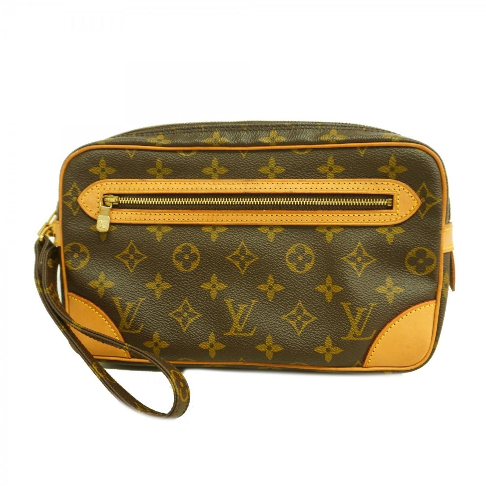 ルイ ヴィトン Louis Vuitton クラッチバッグ モノグラム マルリードラゴンヌGM M 51825 ブラウンレディース
