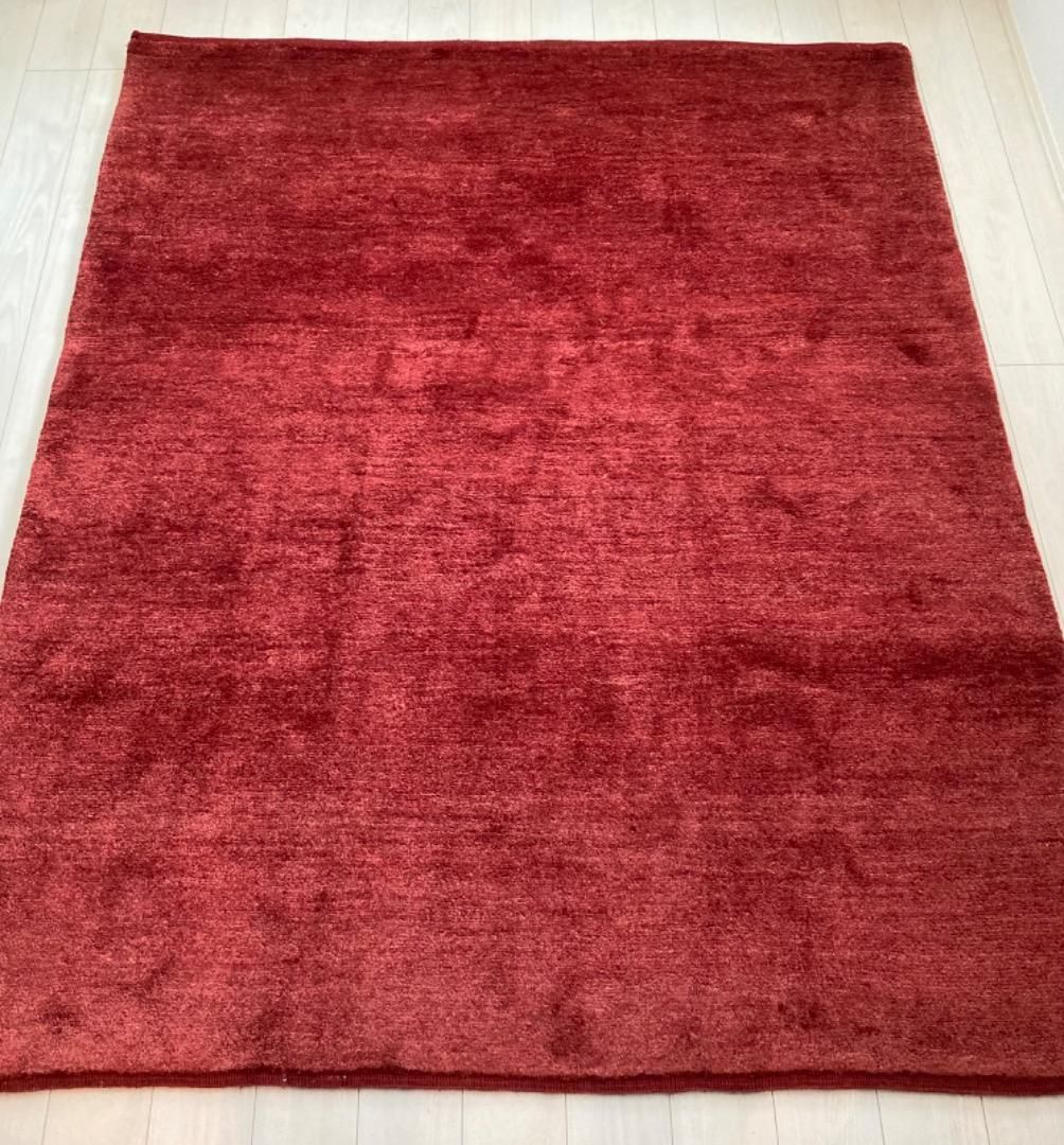 ギャッベ 手織りウールラグ カシュガイ