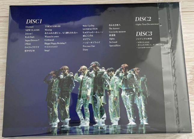 なにわ男子 +Alpha DVD 初回限定盤1 DISC2 DISC3 なにわ男子/LIVE TOUR 2024 なにわ男子/LIVE TOUR 2024'+Alpha'〈初回限定盤・3枚組〉